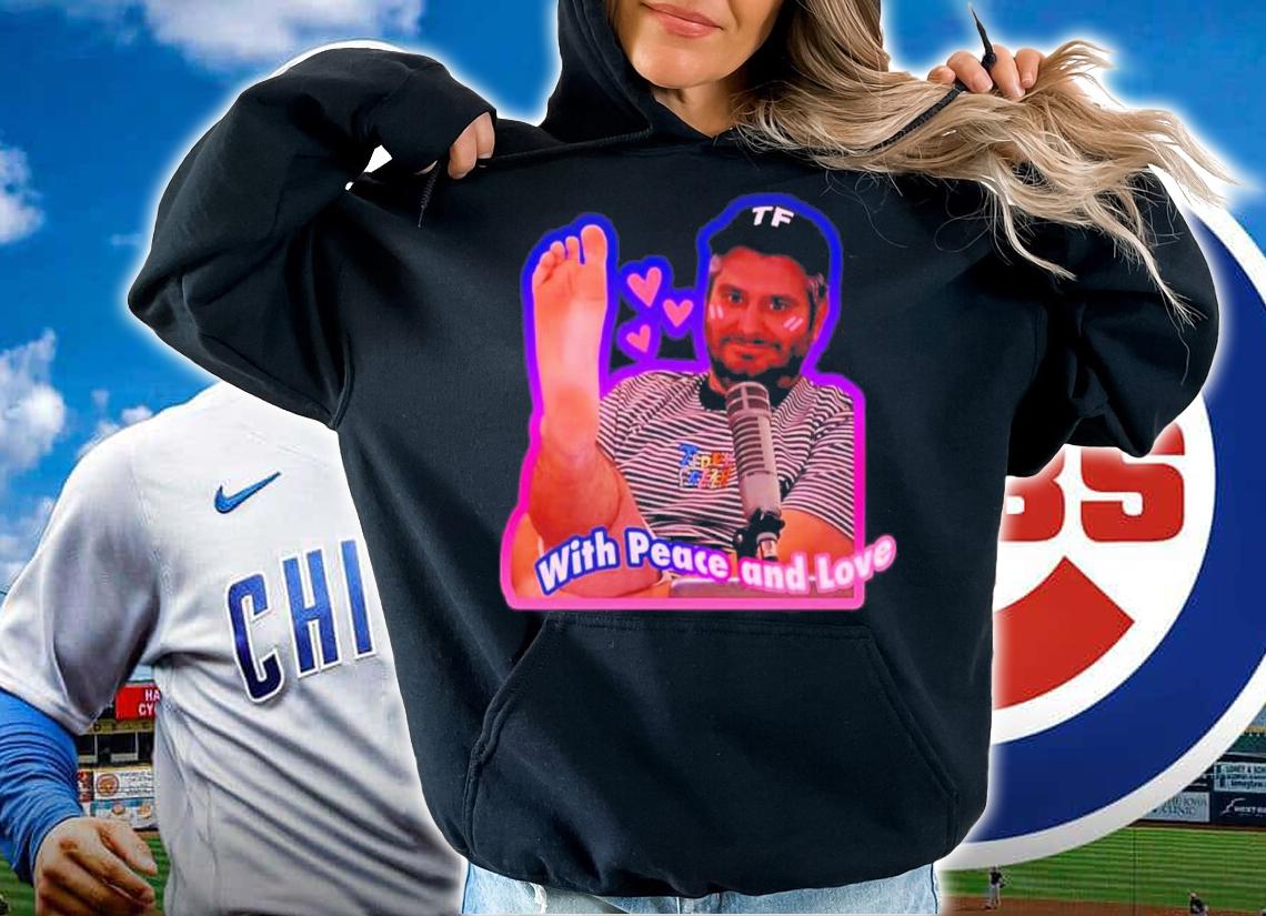 With Peace And Love Wikifeet Shirt t-shirt
