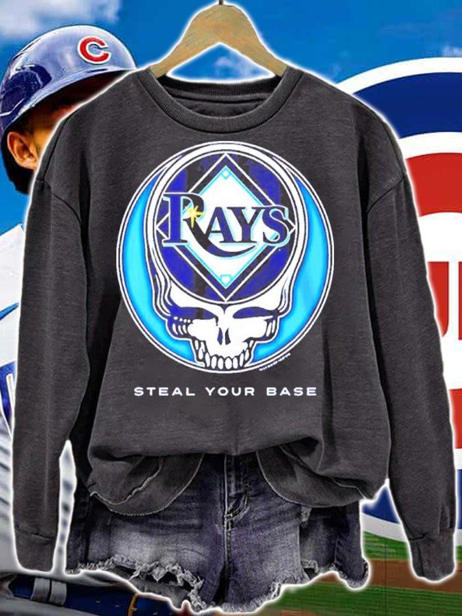 Tampa Bay Rays Grateful Dead Steal Your Base Shirt t-shirt sweatshirt