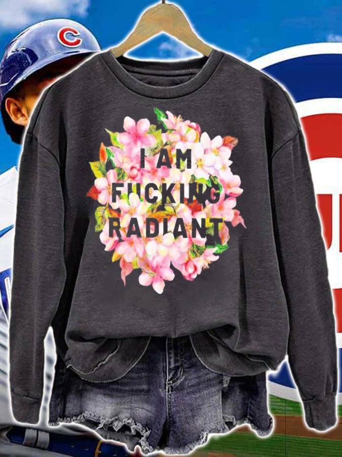 The Spark Company I Am Fucking Radiant Feminist T-Shirt t-shirt sweatshirt