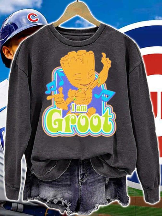 Tree vintage music I am groot shirt t-shirt sweatshirt