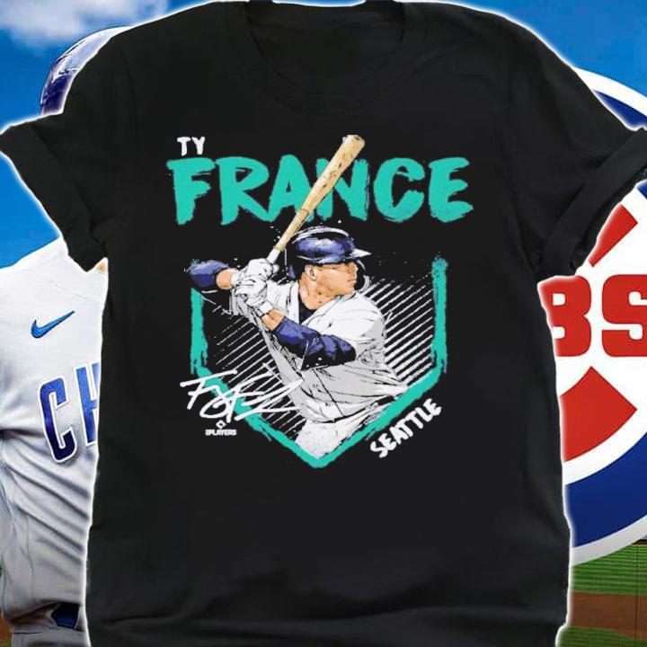 Ty France Seattle Baseball Signatures Shirt t-shirt shirt