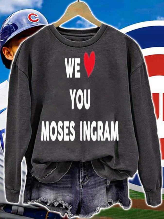 We Love You Moses Ingram Shirt t-shirt