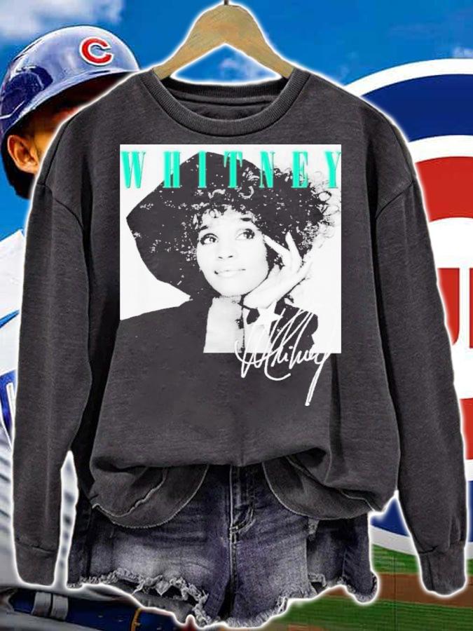 Whitney Houston Classic Vintage Signature Shirt t-shirt