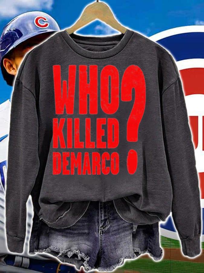 Who Killed Demarco Shirt Sea Of Thieves T-Shirt t-shirt sweatshirt
