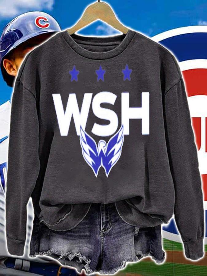 WSH Washington Capitals Washington Nationals T-Shirt t-shirt