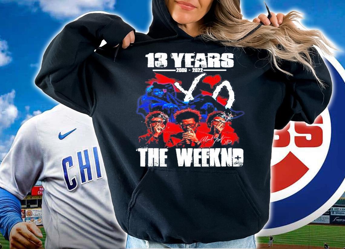 13 Years 2009-2022 The Weeknd Shirt t-shirt hoodie