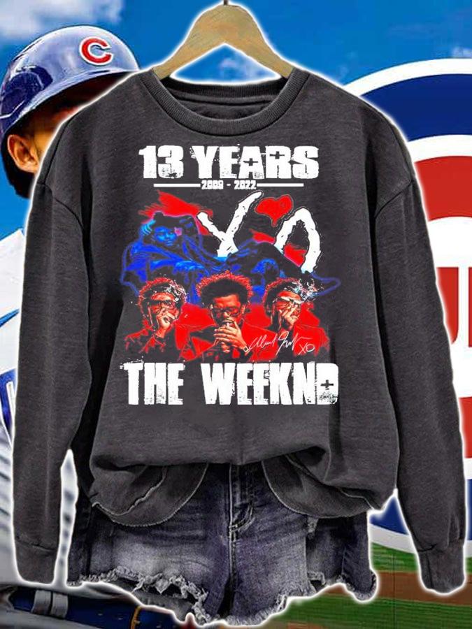 13 Years 2009-2022 The Weeknd Shirt t-shirt sweatshirt