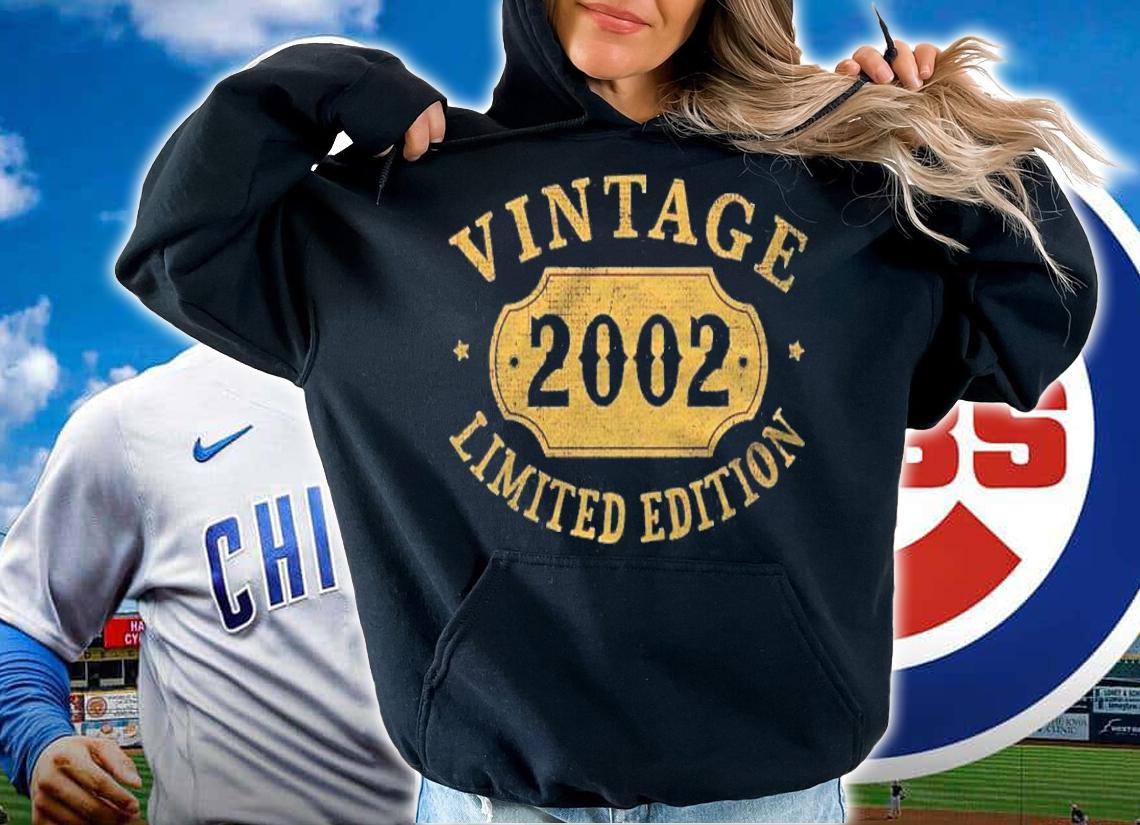 19 Years Old 19Th Birthday Gift Limited 2002 Ver2 Shirt t-shirt