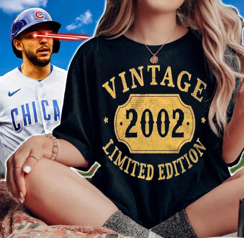 19 Years Old 19Th Birthday Gift Limited 2002 Ver2 Shirt t-shirt