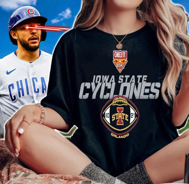 2021 Cheez-it Bowl Iowa State Cyclones T-Shirt t-shirt woman shirt