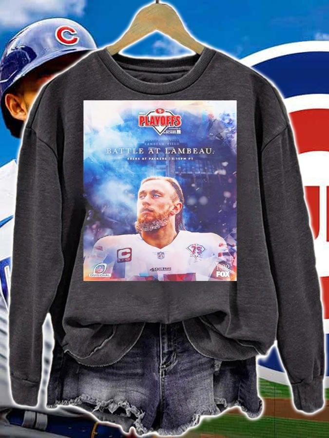 2021 Playoff Battle At Lambeau San Francisco 49ers At Packers Shirt t-shirt sweatshirt