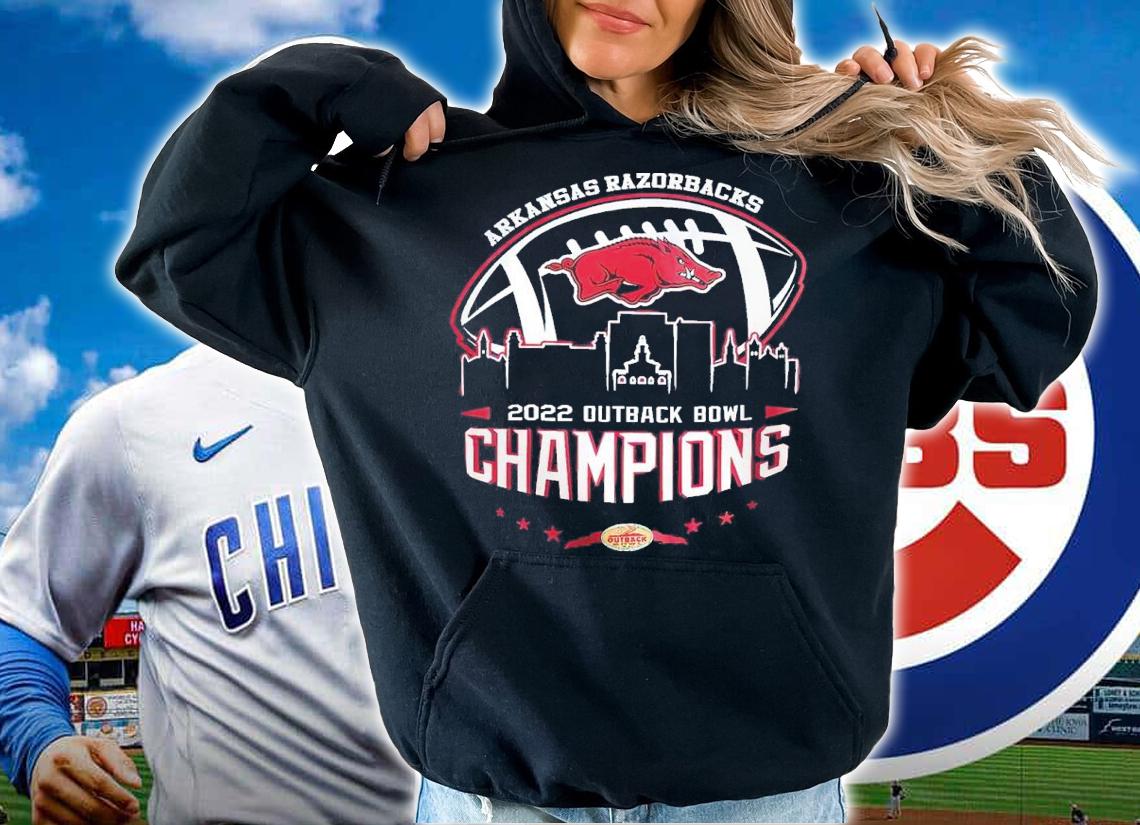 2022 Outback Bowl Champions NCAA Graphic Arkansas Razorbacks shirt t-shirt hoodie