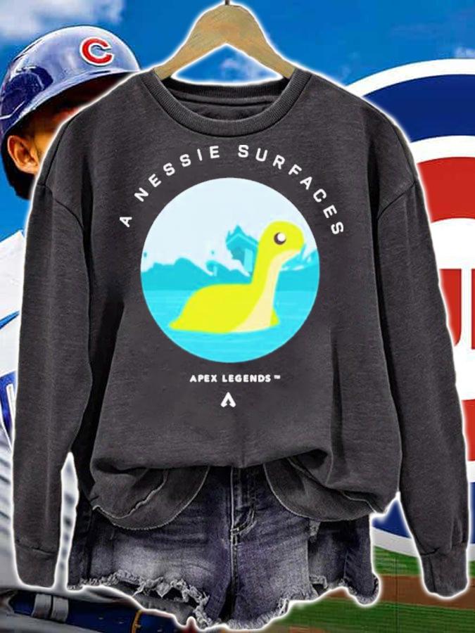 A Nessie Surfaces Apex Legends Justine Huxley Shirt t-shirt sweatshirt