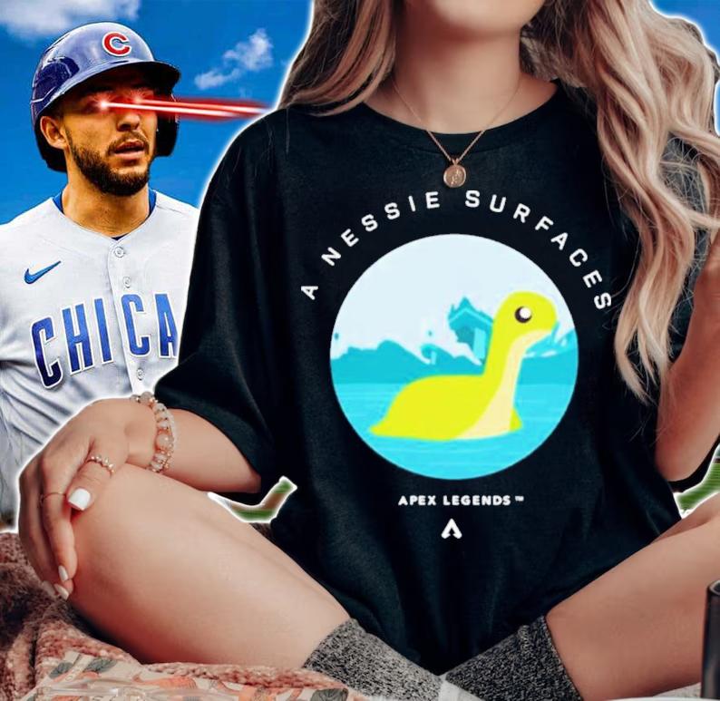 A Nessie Surfaces Apex Legends Justine Huxley Shirt t-shirt woman shirt