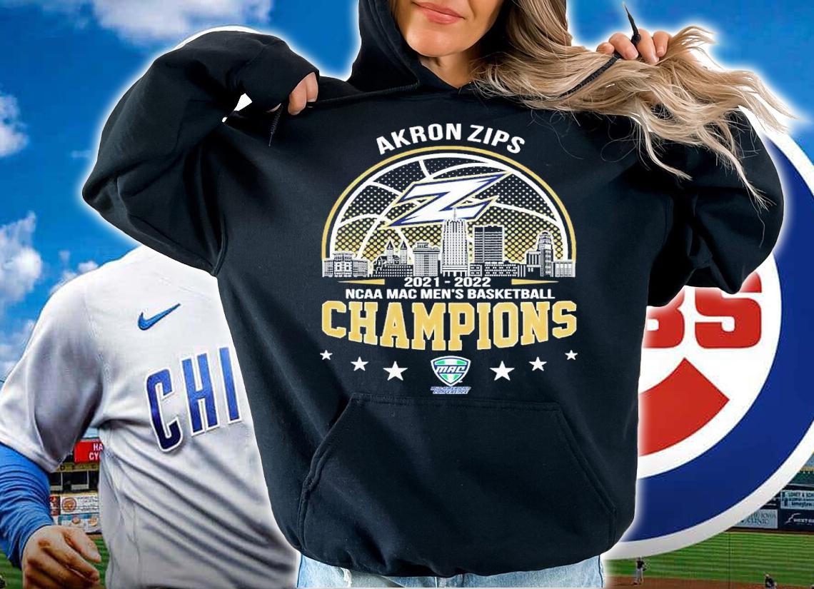 Akron Zips 2021-2022 NCAA MAC Men's Basketball Champions Shirt t-shirt