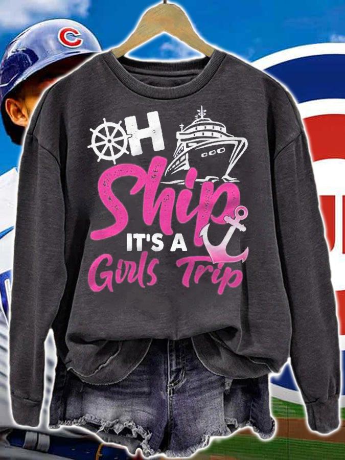 All Girls Trip Bff Best Friends Cruise Ship Buddies Women Shirt t-shirt