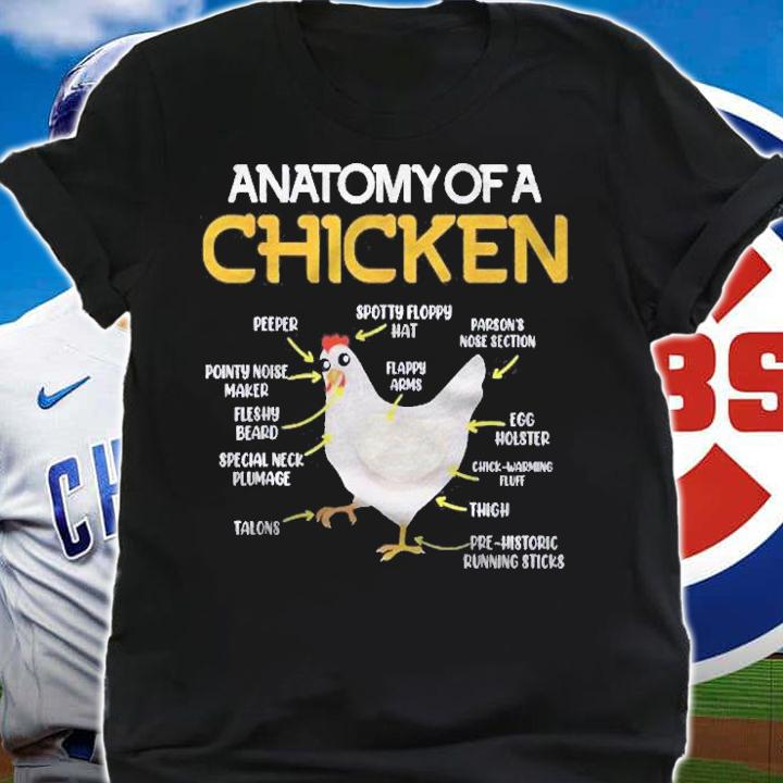 Anatomy Of A Chicken Chicken Coop Shirt t-shirt shirt
