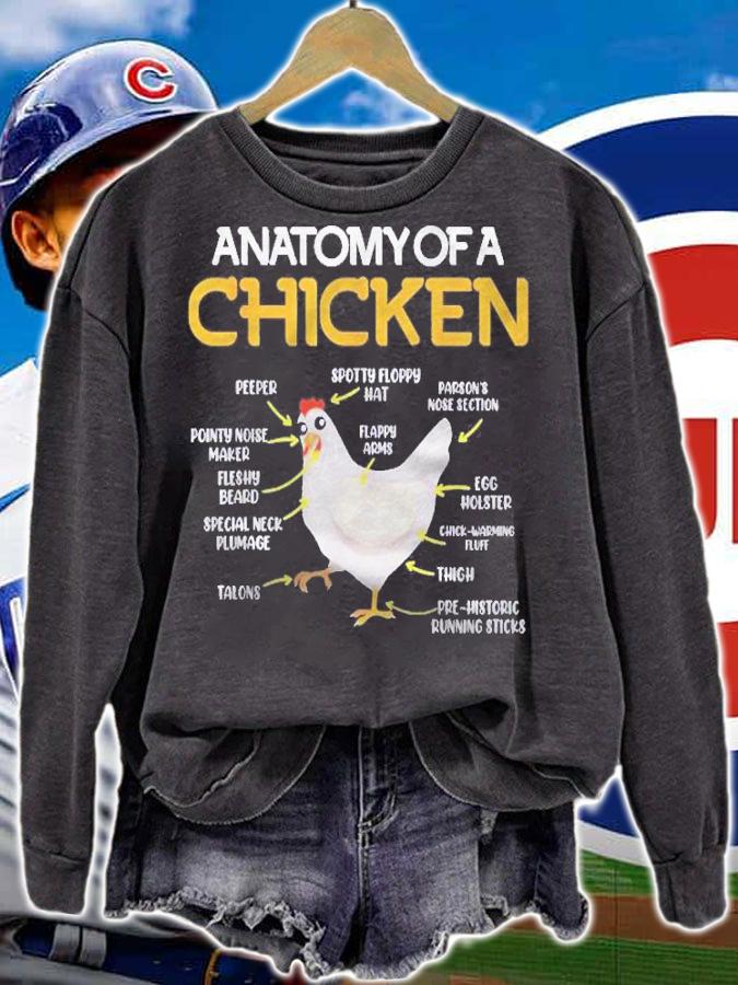 Anatomy Of A Chicken Chicken Coop Shirt t-shirt sweatshirt