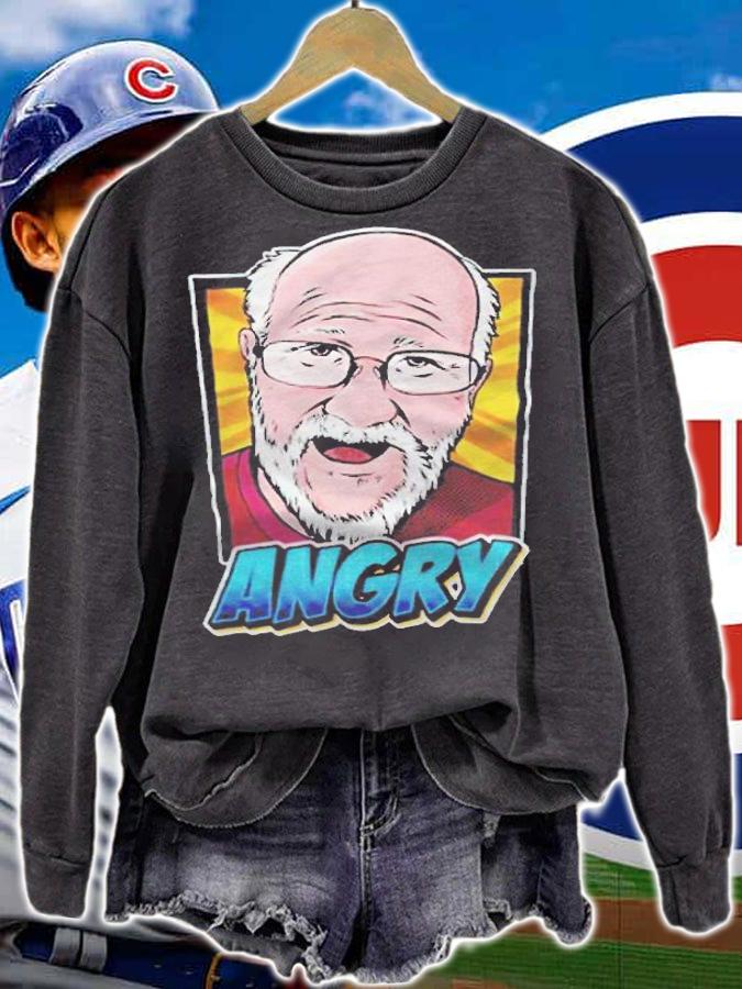Angry Grandpa Angry portrait T-shirt t-shirt sweatshirt