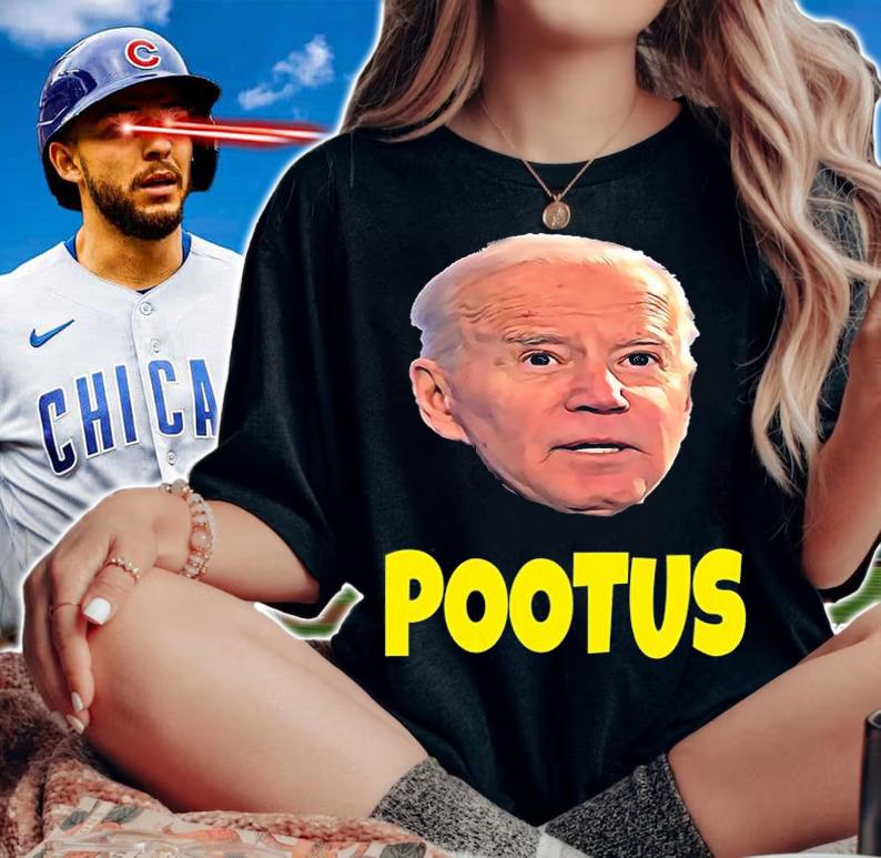 Anti Joe Biden Pootus Poopy Pants T-Shirt t-shirt woman shirt
