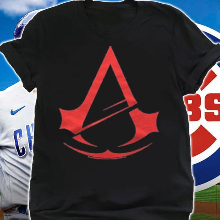 Assassins Creed Red Logo Game T-shirt t-shirt