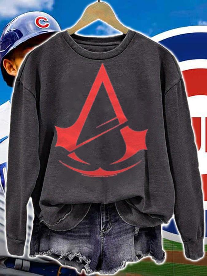Assassins Creed Red Logo Game T-shirt t-shirt