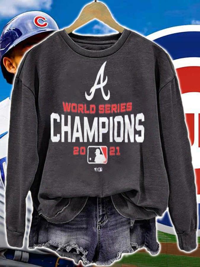Atlanta Braves 2021 World Series Champions MLB Shirt t-shirt sweatshirt