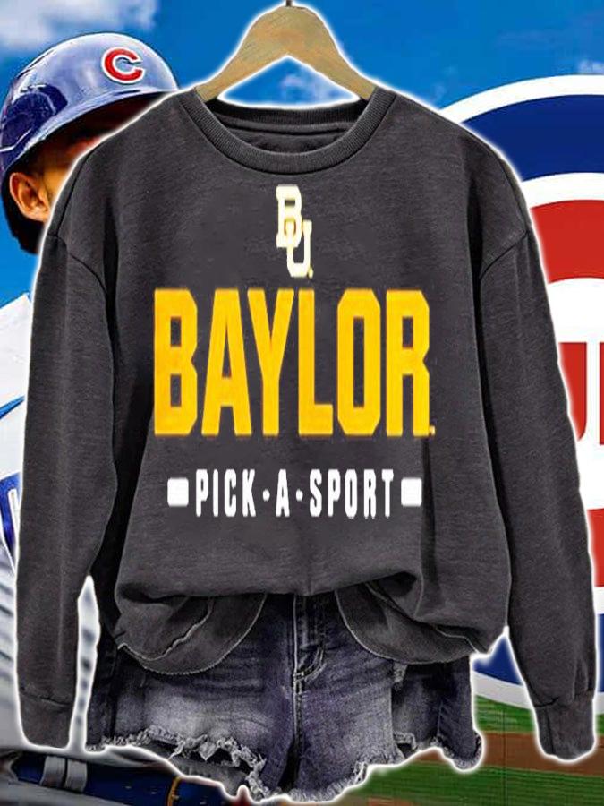 Baylor Bears Pick A Sport Wordmark T-Shirt t-shirt sweatshirt