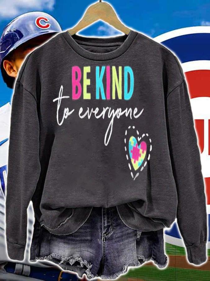 Be kind to everyone heart autism T-shirt t-shirt
