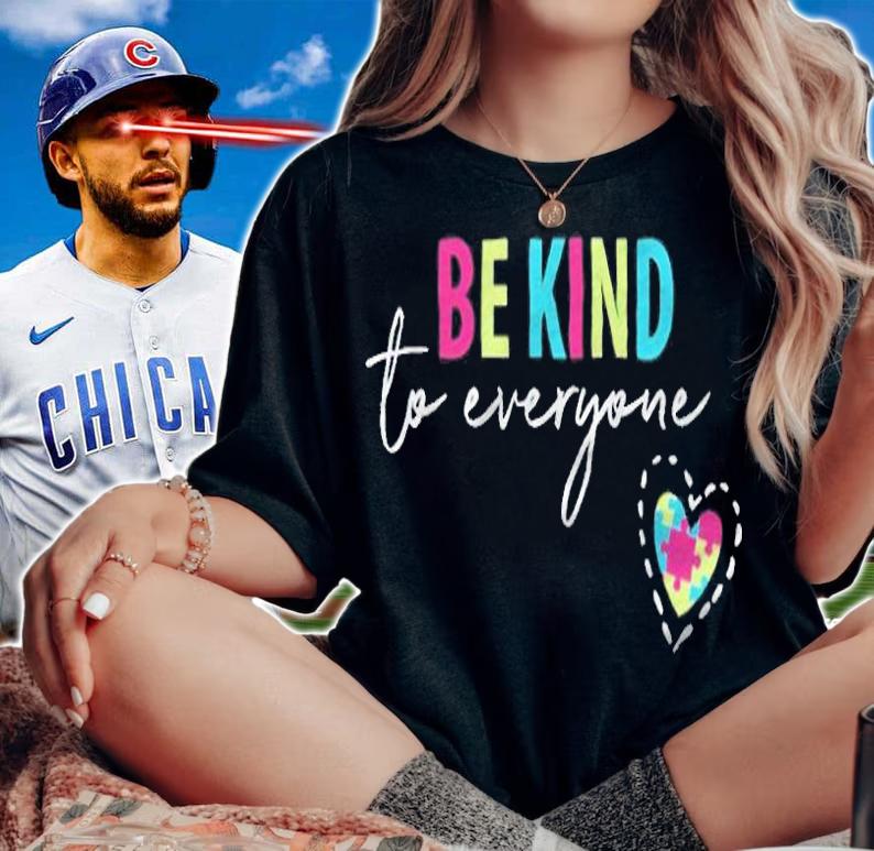 Be kind to everyone heart autism T-shirt t-shirt