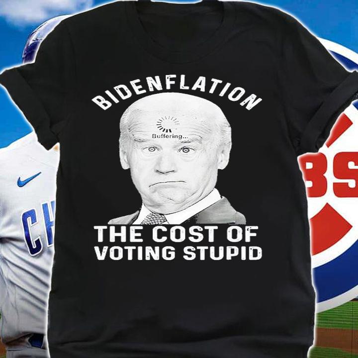 Bidenflation The Cost Of Voting Stupid T-Shirt t-shirt