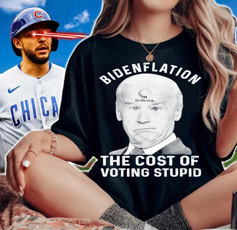 Bidenflation The Cost Of Voting Stupid T-Shirt t-shirt