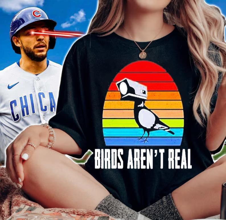Birds Arent Real Vintage T-Shirt t-shirt