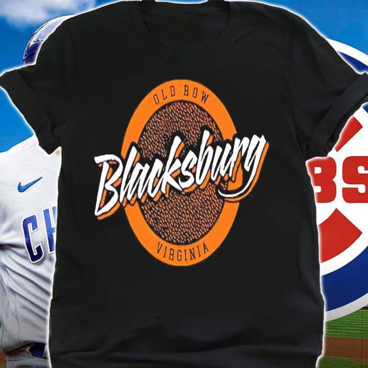 Blacksburg Virginia Circle Logo shirt t-shirt shirt