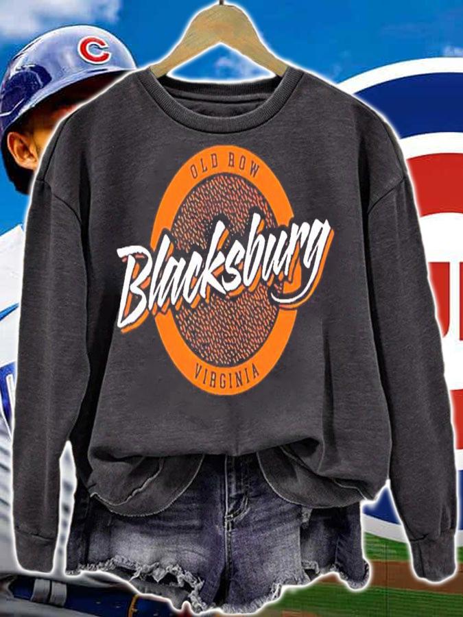 Blacksburg Virginia Circle Logo shirt t-shirt sweatshirt