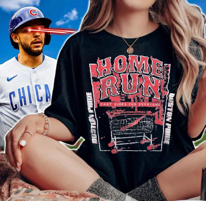 Boston Pride Home Run Cart Rides For Everyone shirt t-shirt