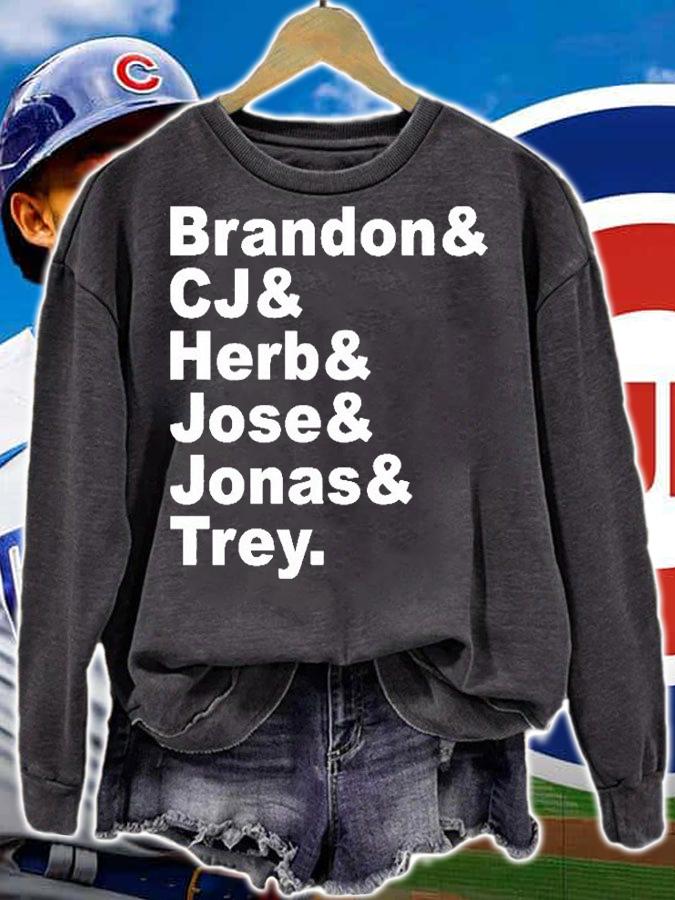 Brandon CJ Herb Jose Jonas Trey T-Shirt t-shirt sweatshirt
