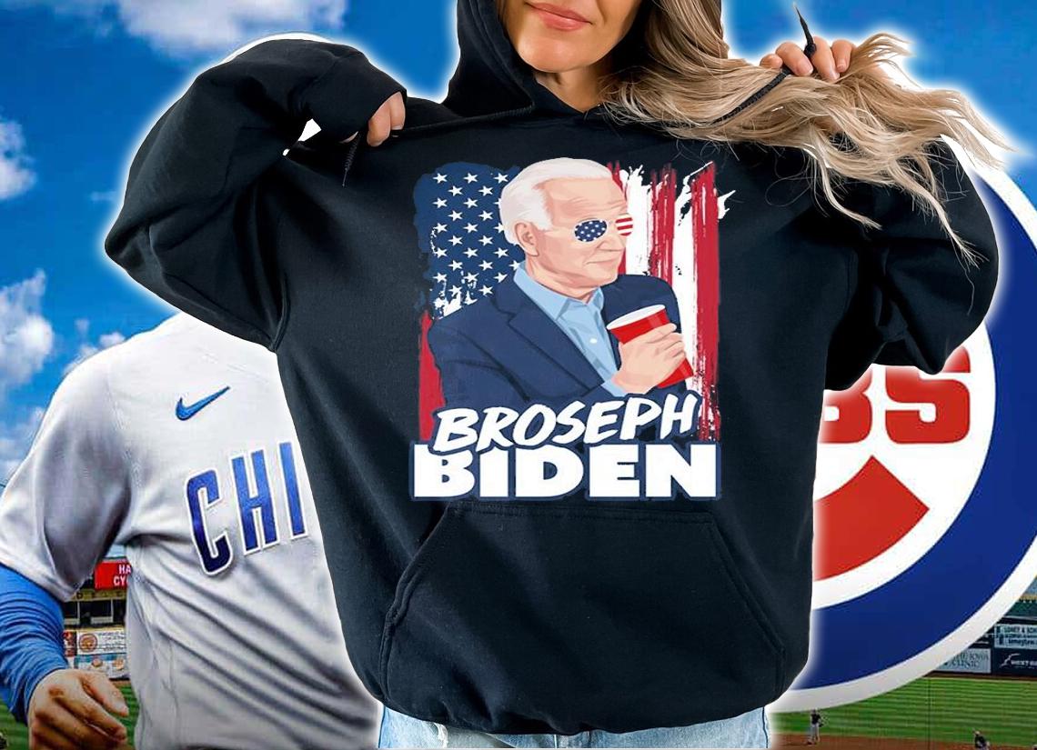 Broseph Biden Funny American Flag Patriotic Bro Joe Biden USA Flag t-shirt hoodie