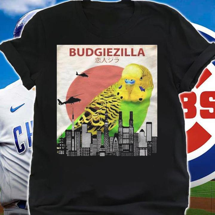 Budgiezilla Budgie Budgerigar Parakeet Parrot Giant Monster Essential T-shirt t-shirt shirt