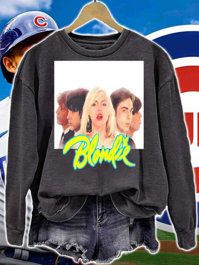 Blondie American Pop Logo T-Shirt t-shirt sweatshirt
