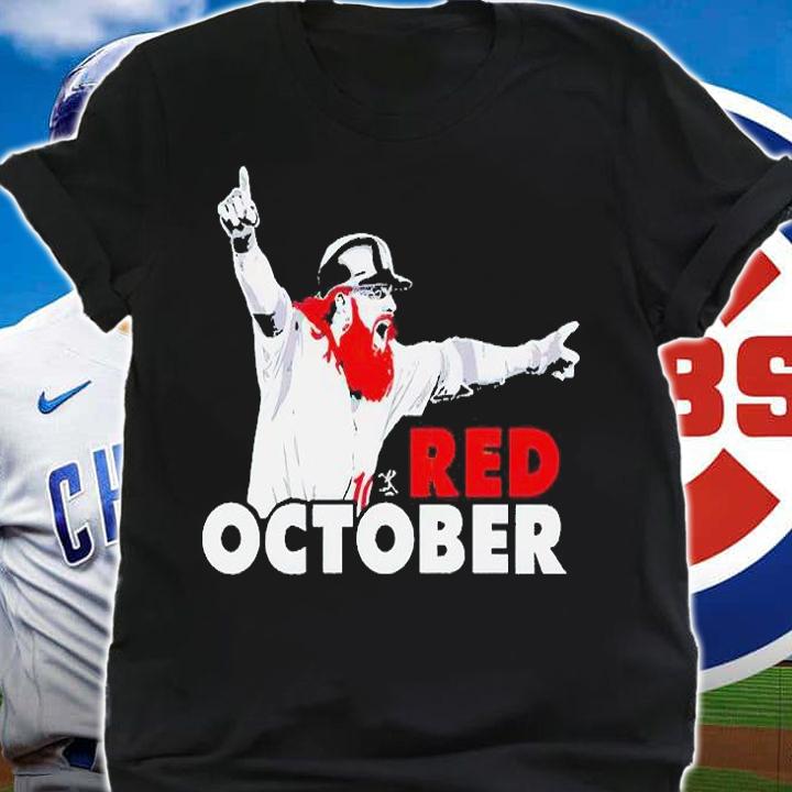Dodgers Justin Turner Red October T-shirt t-shirt