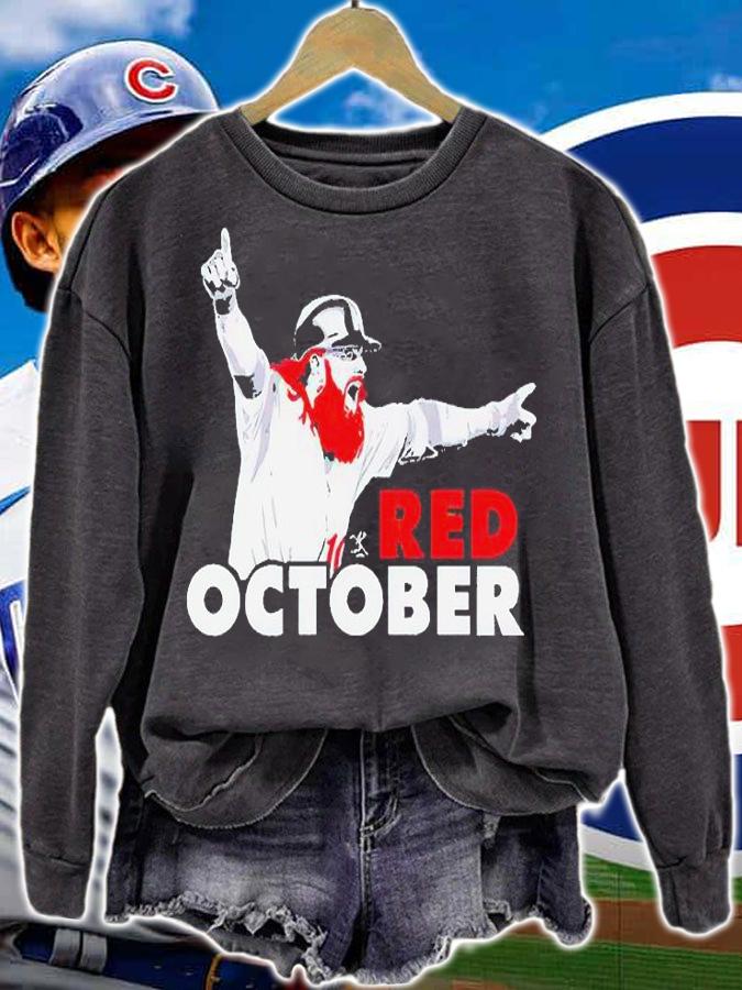 Dodgers Justin Turner Red October T-shirt t-shirt