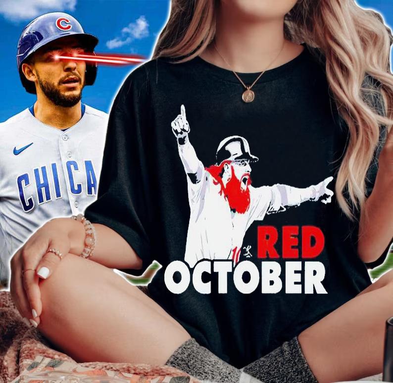 Dodgers Justin Turner Red October T-shirt t-shirt