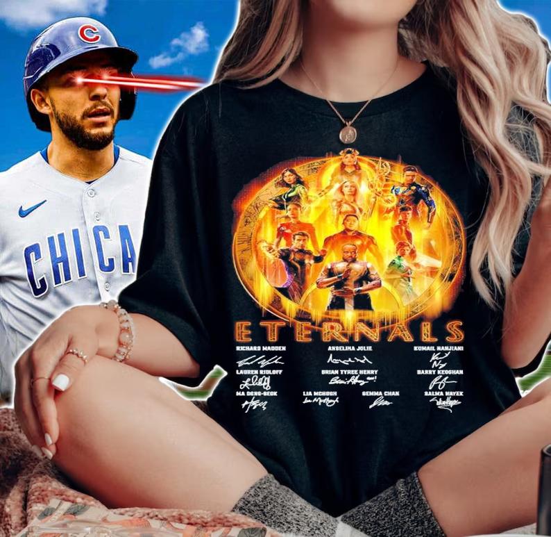 Eternals Signatures Shirt t-shirt woman shirt