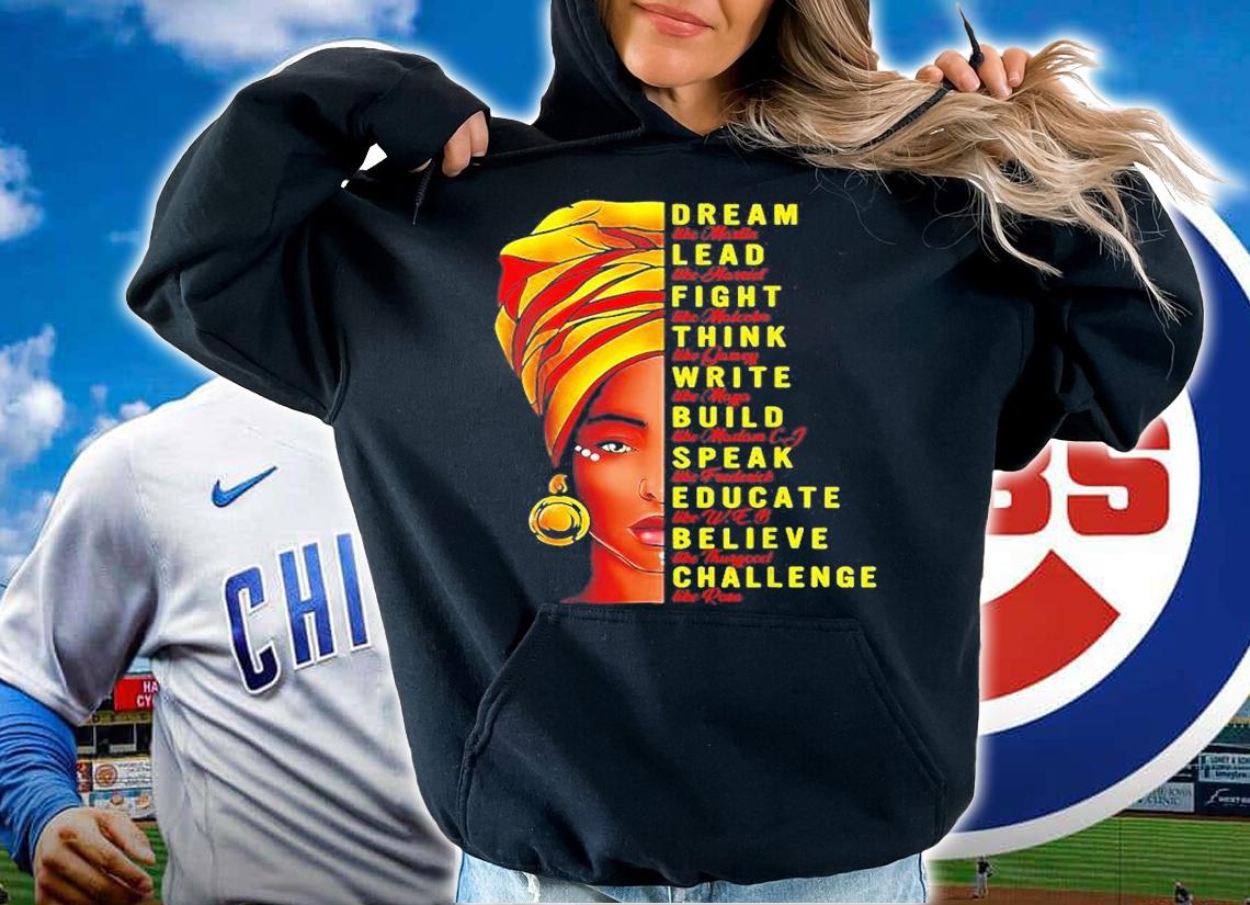 Girl Dream Like Martin Lead Like Harriet Black History T-Shirt t-shirt