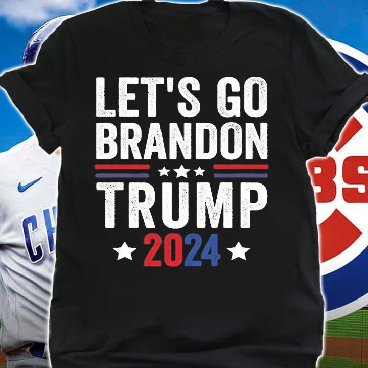 Let's Go Brandon Trump 2024 Anti Liberal Us Flag Cool Gift T-Shirt t-shirt