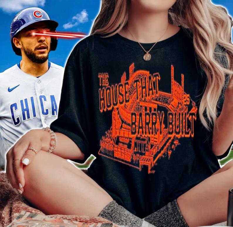 San Francisco Giants Stadium The House That Barry Built Shirt t-shirt