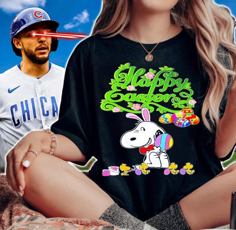 Snoopy Happy Easter St Patricks Day T-Shirt t-shirt woman shirt