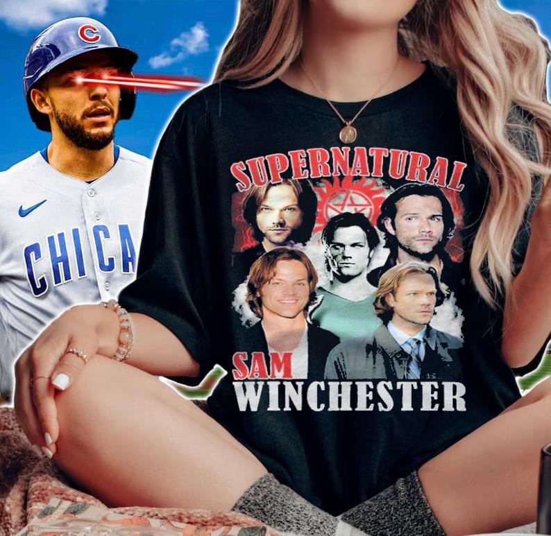 Supernatural Sam Winchester shirt t-shirt woman shirt
