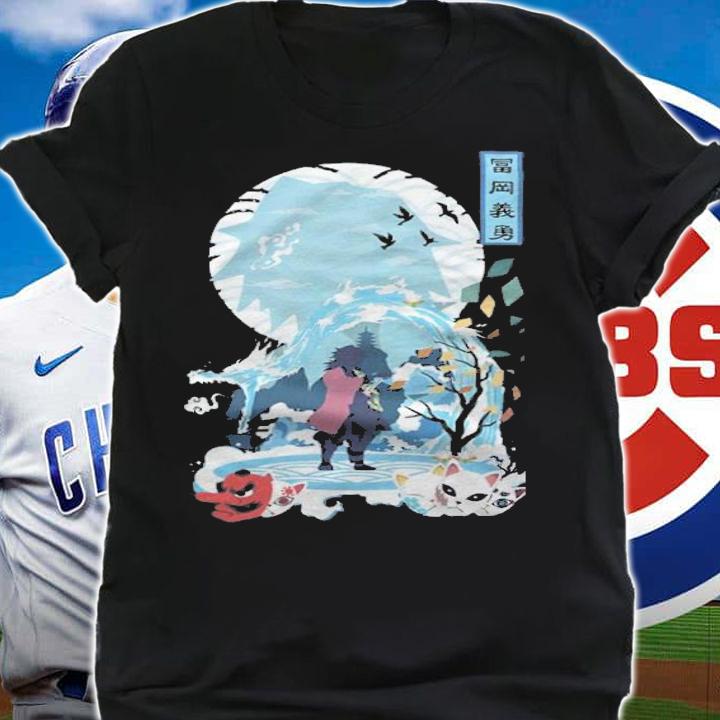 Demon Slayer Giyu Tomioka Japanese style T-shirt t-shirt shirt